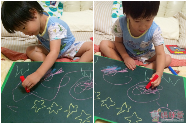 MIT【究達】環保無毒 ♫ 黑白小畫板/水溶性粉筆/白板筆 ✶ 揮灑創意塗鴉趣