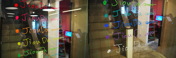 MIT【究達】環保無毒 ♫ 黑白小畫板/水溶性粉筆/白板筆 ✶ 揮灑創意塗鴉趣