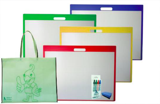 MIT【究達】環保無毒 ♫ 黑白小畫板/水溶性粉筆/白板筆 ✶ 揮灑創意塗鴉趣