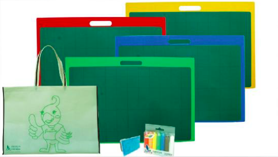 MIT【究達】環保無毒 ♫ 黑白小畫板/水溶性粉筆/白板筆 ✶ 揮灑創意塗鴉趣