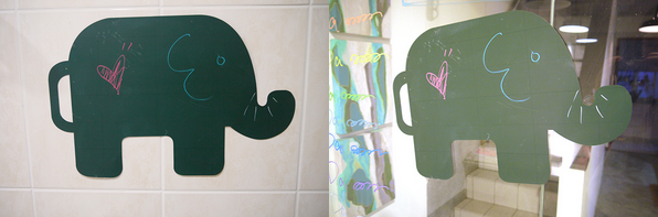 MIT【究達】環保無毒 ♫ 黑白小畫板/水溶性粉筆/白板筆 ✶ 揮灑創意塗鴉趣