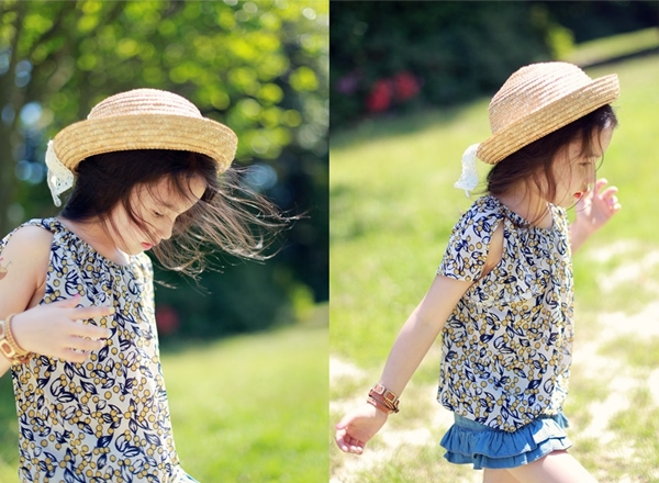 渡假風露肩上衣