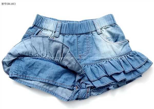 超好搭牛仔褲裙