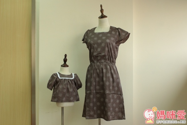 【台灣Wonderful season】❤法式甜美優雅❤打造不一樣的親子裝《大童小童尺寸齊全》