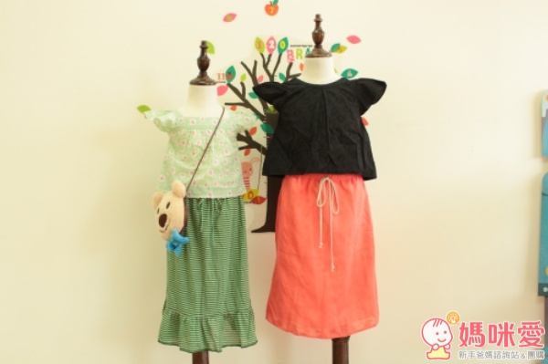 【台灣Wonderful season】❤法式甜美優雅❤打造不一樣的親子裝《大童小童尺寸齊全》