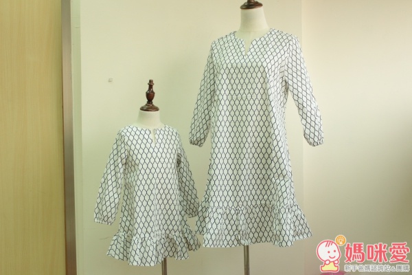 【台灣Wonderful season】❤法式甜美優雅❤打造不一樣的親子裝《大童小童尺寸齊全》