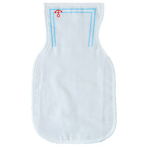 阿卡將日本製純棉汗巾 - 男寶藍