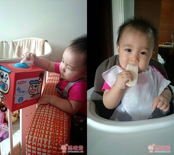 樂適Leshi嬰兒乾濕兩用布巾