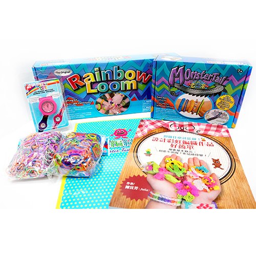 ♦酷樂寶DIY 創意玩具♦ 3D 聲控立體木質彩繪模型 / 繽紛拼豆 /彩虹編織器