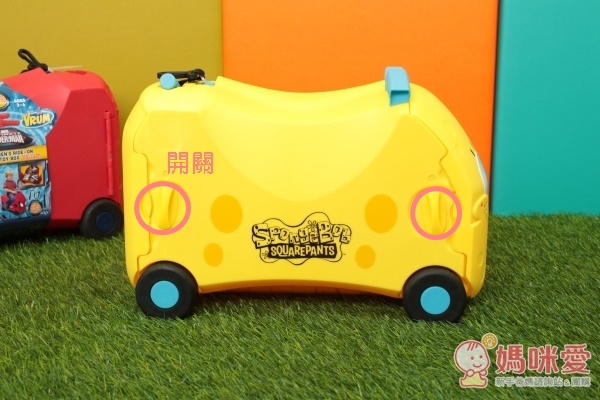 VRUM兒童行李箱 鋼鐵人 蜘蛛人 海綿寶寶 蝙蝠俠