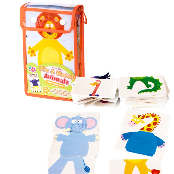 英國MEADOW Kids洗澡貼紙 動物配對