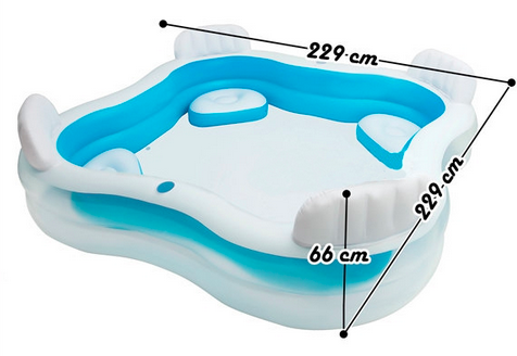 充氣式幼童戲水游泳池