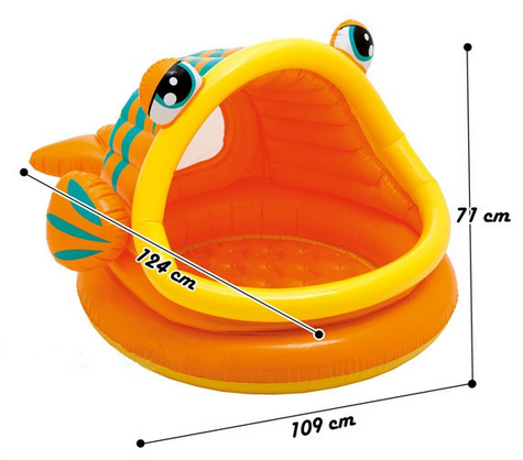 充氣式幼童戲水游泳池