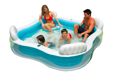 充氣式幼童戲水游泳池