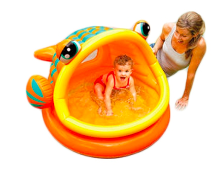 充氣式幼童戲水游泳池