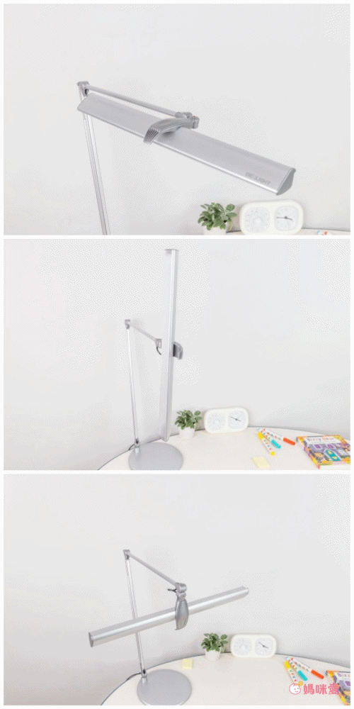 挑戰全網最低價【DEXLIGHT雙臂LED護眼檯燈】360°自由伸縮