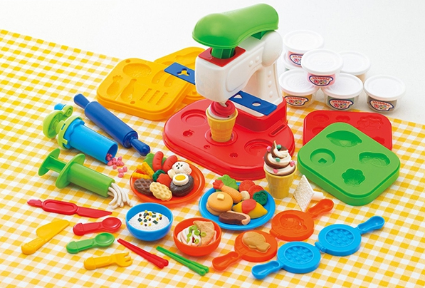 日本,樂雅,Toyroyal,米黏土,黏土,安全,無毒,天然,勞作,遊戲,動手,DIY