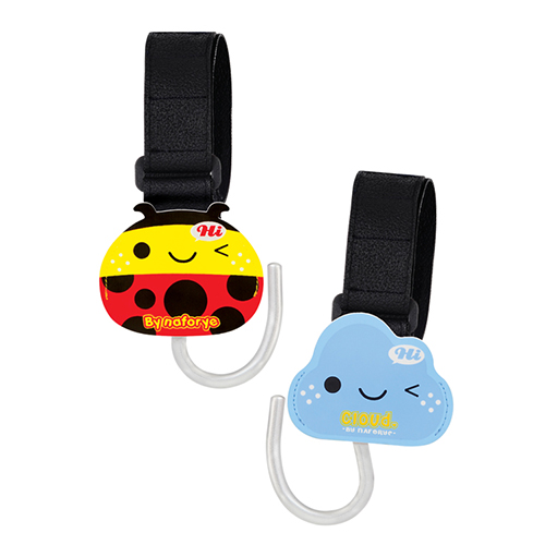 拉孚兒 - 【勾好用】多功能掛勾組-瓢蟲白雲