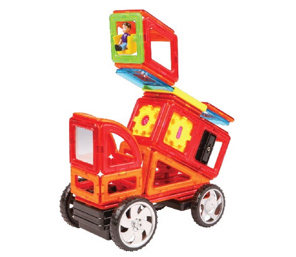 Magformers 磁性建構片自動重型車