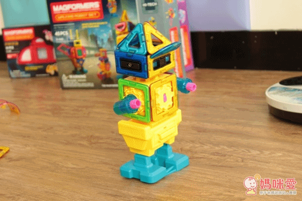 Magformers 磁性建構片行動機器人