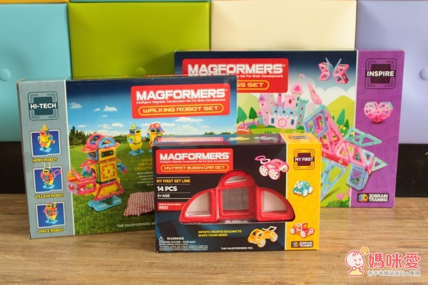 Magformers 磁性建構片就是瘋迷世界各地的感官統合玩具