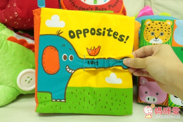 美國 K's Kids 幼兒布書有趣的相反詞