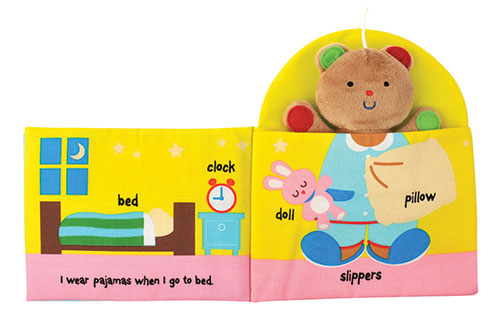 美國 K's Kids 幼兒布書泰迪的一天