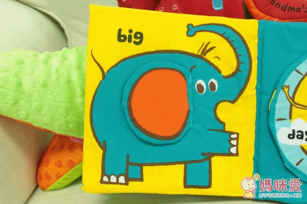 美國 K's Kids 幼兒布書有趣的相反詞