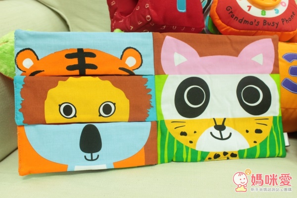 美國 K's Kids 幼兒布書動物變變變