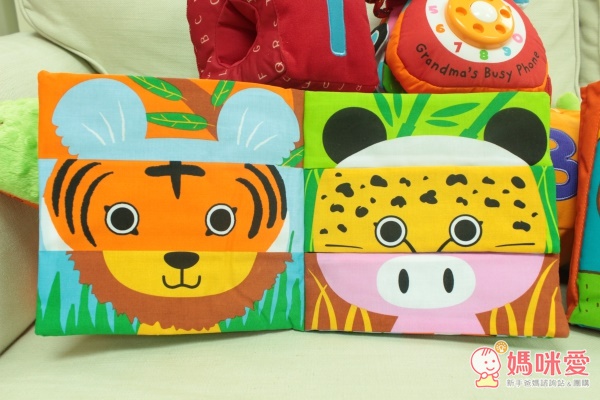 美國 K's Kids 幼兒布書動物變變變