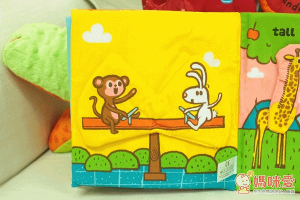 美國 K's Kids 幼兒布書有趣的相反詞