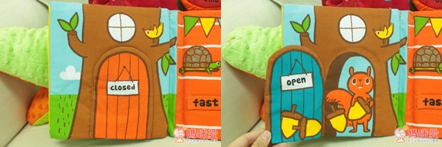 美國 K's Kids 幼兒布書有趣的相反詞