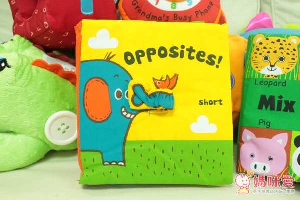 美國 K's Kids 幼兒布書有趣的相反詞